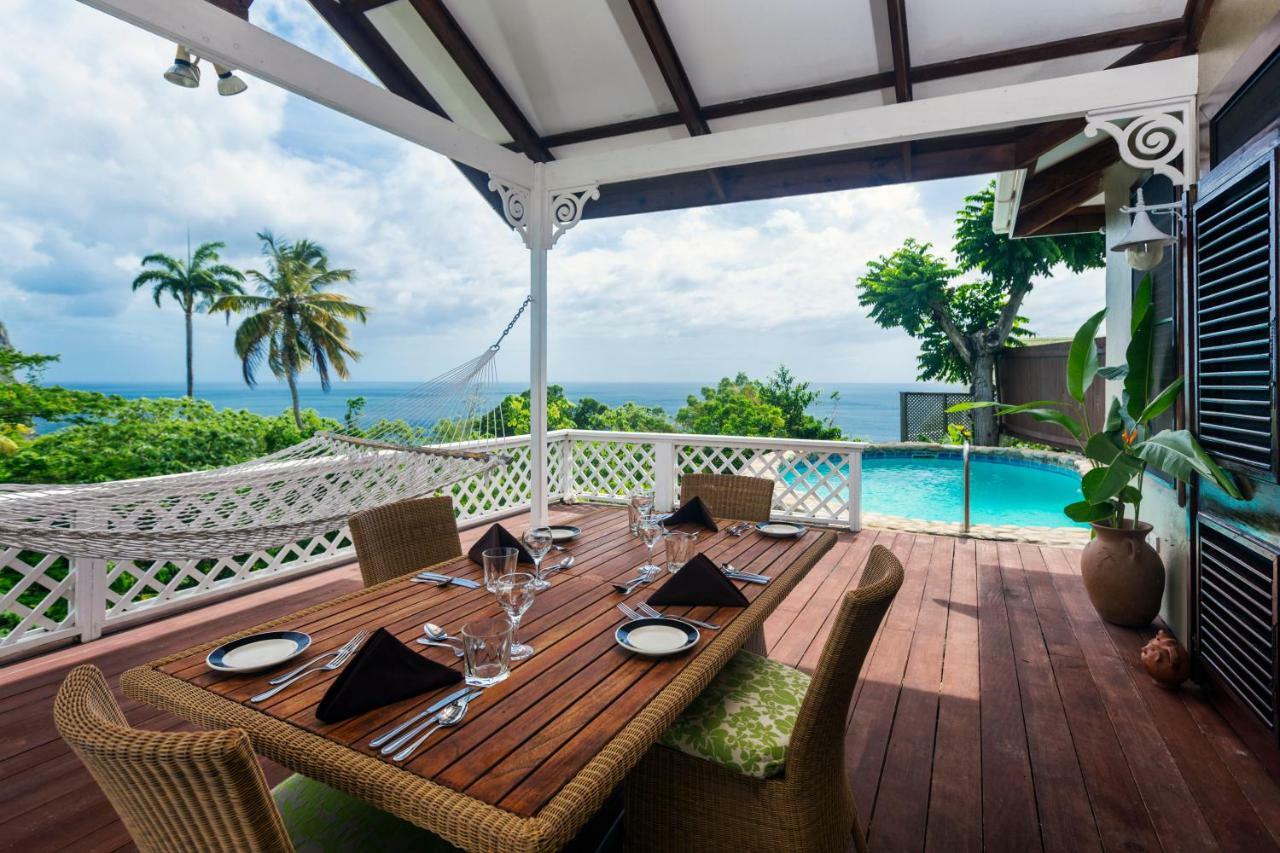 Stonefield Villa Resort (Adults Only) Soufrière Dış mekan fotoğraf